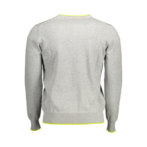 North Sails Gray Cotton Sweater