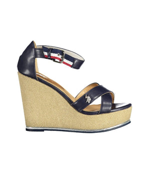 US POLO ASSN. Blue Cotton Sandal