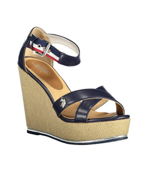 US POLO ASSN. Blue Cotton Sandal