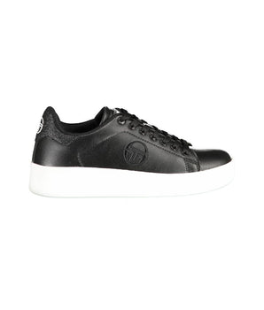 Sergio Tacchini Black Polyester Sneakers