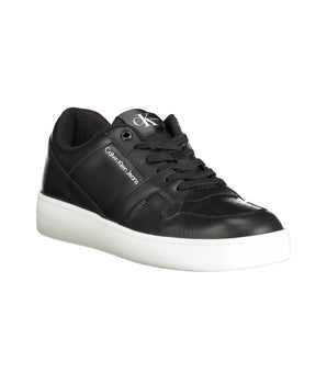 Calvin Klein Black Polyester Sneaker