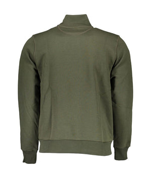 North Sails Green Cotton Men Sweater