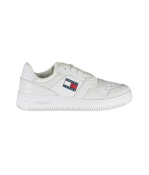 Tommy Hilfiger White Polyester Sneaker