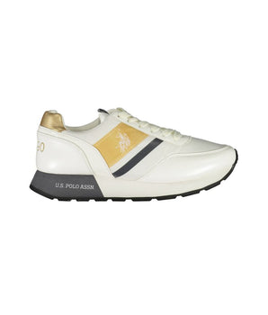 US POLO ASSN. White Polyester Sneaker