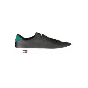 Tommy Hilfiger Black Polyester Sneakers