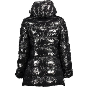 U.S. POLO ASSN. Black Polyester Jackets & Coat
