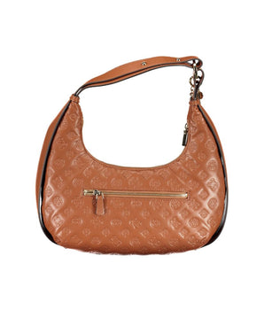 Guess Jeans Brown Polyethylene Handbag