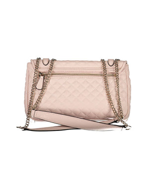 Guess Jeans Pink Polyethylene Handbag
