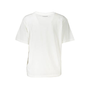 Desigual White Cotton Tops & T-Shirt