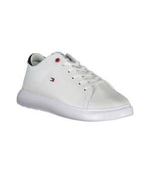 Tommy Hilfiger White Polyester Sneaker