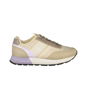 US POLO ASSN. Beige Nylon Sneakers