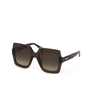 Just Cavalli Brown Plastic Sunglass