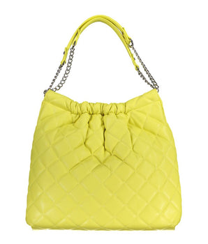 Mario Valentino Yellow Polyethylene Handbag
