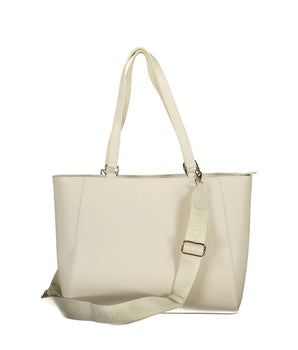 Mario Valentino Beige Polyethylene Bag