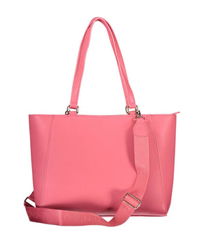 Mario Valentino Pink Polyethylene Bag