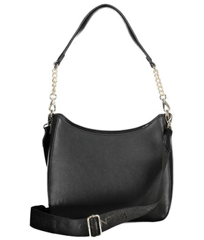 Mario Valentino Black Polyethylene Handbag