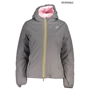 K-WAY Gray Polyamide Jackets & Coat