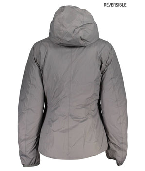 K-WAY Gray Polyamide Jackets &amp; Coat