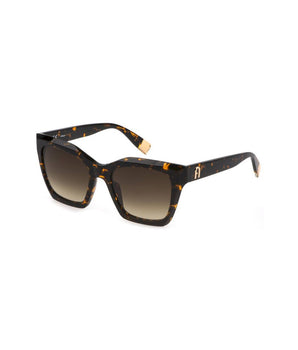 Furla Brown Acetate Women Sunglass