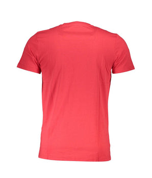 Cavalli Class Red Cotton T-Shirt