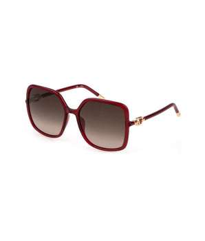 Furla Red Polycarbonate Women Sunglasses