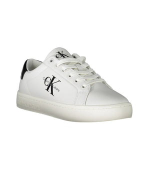 Calvin Klein White Polyester Sneaker