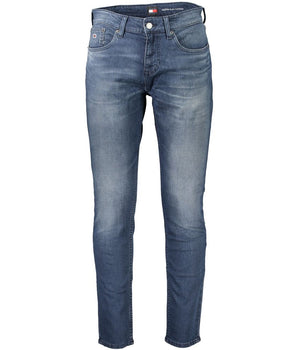 Tommy Hilfiger Blue Cotton Men Jeans