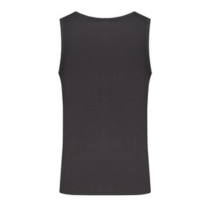 Norway 1963 Black Cotton Men Tank Top