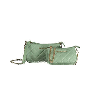 Mario Valentino Green Polyethylene Handbag