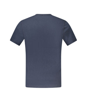 Hugo Boss Blue Cotton T-Shirt