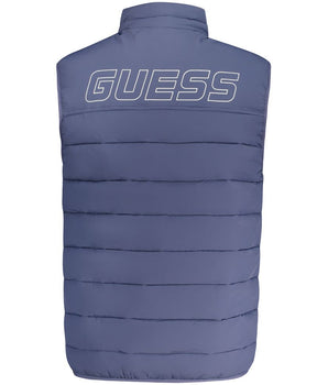 Guess Jeans Blue Spandex Men Jacket