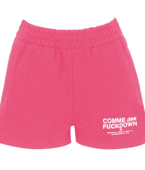 Comme Des Fuckdown Pink Cotton Short