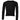 Dolce & Gabbana Black Cashmere Crew Neck Long Sleeves T-shirt