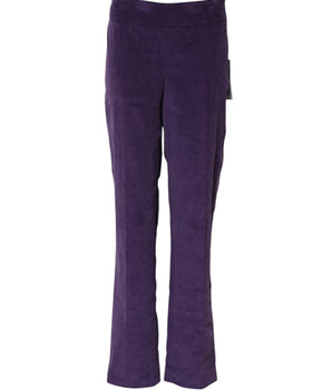 BENCIVENGA Purple High Waisted Flared Pants