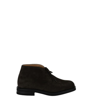 Bos Taurus Church brown calfskin lace boots