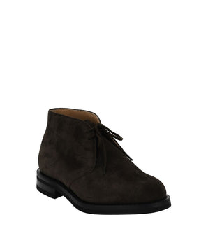 Bos Taurus Church brown calfskin lace boots
