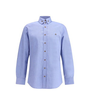 Vivienne Westwood Light Blue Cotton Dress Shirt