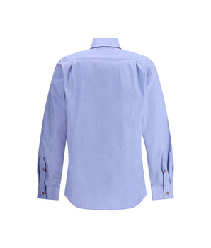 Vivienne Westwood Light Blue Cotton Dress Shirt