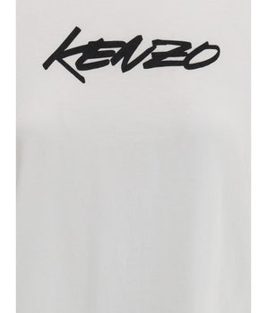 Kenzo White Cotton T-Shirt