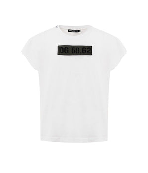 Dolce &amp; Gabbana White Cotton T-Shirt