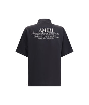 Amiri Black Modal Shortsleeve Shirt