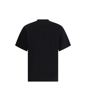 Ferragamo Black Cotton T-Shirt