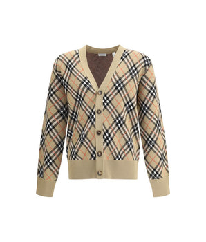 Burberry Beige Wool Cardigan