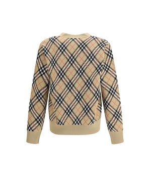 Burberry Beige Wool Cardigan