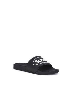 Balenciaga rubber flip flops