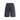 7FOR Black Cotton Bermuda Shorts