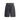 7FOR Black Cotton Bermuda Shorts