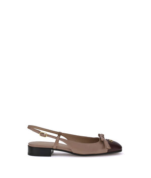 Valentino Garavani Multicolor Goatskin Ballet Flats