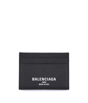 Balenciaga Black Calf Leather Bos Taurus Wallet