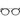 Yohji Yamamoto Black Plastic Glasses (Frames)